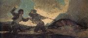 Francisco Goya Cudgel Fight Germany oil painting artist